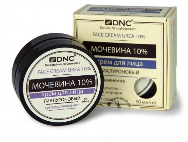 DNC Face Cream Urea 10% Hyaluronic 50ml
